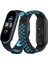 Xiaomi Mi Band 4 Spor Delikli Kordon - Siyah-Mavi Dsdrn 1