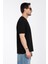 Erkek Bisiklet Yaka %100 Pamuk Rahat Kalıp 777 Sayı Baskılı T-Shirt 2