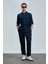 Tom Smart Erkek Chino Pantolon Slim Fit Lacivert 3