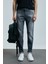Alfıdo Smart Jean Erkek Pantolon Slim Fit Antrasit 3