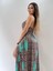Leopar Desenli Micro Kumaş Uzun Summer Dress 3