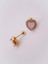 Cerrrahi Çelik Piercing ( Pirsing ) Pembe Taşlı Şık Kalpli Tragus Helix Piercing (1ADET) 4