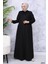 Hüma Süet Mevlana Ferace Siyah 3