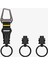 Carabiner Manyetik Anahtarlık + Ev için Anahtar Düzenleyici HUB / Çoklu Anahtar Tutucu Black - AHP06847 1