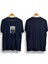 I Hate People/ Erkek Lacivert Renk T-Shirt / %100 Pamuk Premium Quality / Regular Fit 2