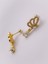 Cerrrahi Çelik Piercing ( Pirsing ) Sallantılı Damla Taşlı Kanat Tragus Helix Piercing (1ADET) 3