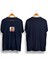 Japan / Erkek Lacivert Renk T-Shirt / %100 Pamuk Premium Quality / Regular Fit 2