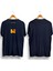 Wtf Baskılı / Erkek Lacivert Renk T-Shirt / %100 Pamuk Premium Quality / Regular Fit 2