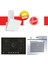 Stellina A+++ Ankastre Set ( HOT3051WI/E Beyaz + HVG74K3B 75 cm Siyah Ocak + HDG6C1GWTK ) 1