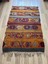 100X162CM El Dokuma Turuncu Kilim, Akrep Motifli, Bohem Stili Renkli Zemin Halısı, Dekoratif Vintage Kilim 1