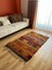 100X162CM El Dokuma Turuncu Kilim, Akrep Motifli, Bohem Stili Renkli Zemin Halısı, Dekoratif Vintage Kilim 2