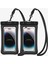 Aqua Shield Floating WaterProof iPX8 Sertifikalı Su Geçirmez Yüzer Kılıf (2 Adet) A610 Black - AMP04527 1