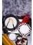 Noirpatch 24 Parça Yaldız Süslemeli Bone China 6 Kişilik Sofra Yemek Takımı 1