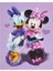 Idea Nuova Minnie Mouse Kanvas LED Duvar Sanatı, Duvar Süsü Dekoru, 29 cm x 40 cm 1