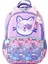 Muggle MU-5802 Purple Cat Kulak Detaylı 3 Gözlü Sırt Çantası Mor 1