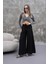 Kadın Modal Kumaş Etek Pantolon - Oversize & Geniş Paça 4