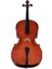 Cello Mat, Kılıflı+Yay+Reçine, 4/4 Scale, French 1