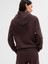 Kadın Kahverengi Gap Logo Fleece Sweatshirt 2