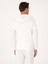Erkek Ekru Regular Fit %100 Pamuk Tam Fermuarlı Kapüşonlu Sweatshirt 50302481-VR019 5