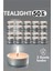 Tealight Mum 50 Adet - Kokusuz Dekoratif Mum 2