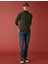 Straight Fit Premium Mark Koyu Indigo Erkek Jean Pantolon 6WAM40068ND 2