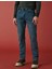 Straight Fit Premium Mark Koyu Indigo Erkek Jean Pantolon 6WAM40068ND 3