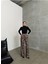 Premium Leopar Desenli Palazzo Pantolon – Yüksek Bel, Oversize 3