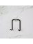 Yapışkanlı Çift Kancalı Banyo Mutfak Askısı Metal Askılık Duvar Askı Organizer 1