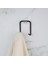 Yapışkanlı Çift Kancalı Banyo Mutfak Askısı Metal Askılık Duvar Askı Organizer 2