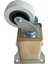 Kale Ahşap Tekerli Ayak Mobilya Masa Dolap Tekerli AYAĞI(FRENSİZ)(12CM - 15CM)(CEVİZ Ağacı) 4