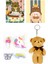 Waddell Kawaii Kore Tarzı Aksesuarlı Ilkokul Sırt Çantası Kız Çocuk ve Erkek Çocuk Sırt Çantası Mint Yeşili 5