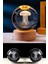 Premium Kristal Cam Kar Küresi 3D Işıklı Biblo Lamba Ahşap Taban LED Dekoratif Usb'li Hediyelik Seti 1