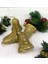 - 4 Adet Luxury Seri Cici Ağaç Süsü Gold Çan Sptgl 1