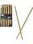 5 Çift Yıkanabilir Bambu Ahşap Stick Yemek Çubuğu Chopsticks Çin Japone Yöresel Yemek Çubuğu 1