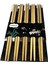 5 Çift Yıkanabilir Bambu Ahşap Stick Yemek Çubuğu Chopsticks Çin Japone Yöresel Yemek Çubuğu 3