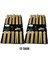 10 Çift Yıkanabilir Bambu Ahşap Stick Yemek Çubuğu Chopsticks Çin Japone Yöresel Yemek Çubuğu 1