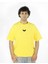Nocturnis | Sarı Renk Baskılı Erkek T-Shirt | Oversize 2