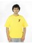 Cardipalm | Sarı Renk Baskılı Erkek T-Shirt | Oversize 2