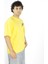 Cardipalm | Sarı Renk Baskılı Erkek T-Shirt | Oversize 3