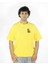 Structura Mortis | Sarı Renk Baskılı Erkek T-Shirt | Oversize 2