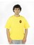 Roarion | Sarı Renk Baskılı Erkek T-Shirt | Oversize 2