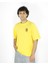 Manus Vita | Sarı Renk Baskılı Erkek T-Shirt | Oversize 4