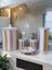 Daran Collection Retro Desen 5li Banyo Seti 2