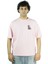 Structura Mortis | Pembe Renk Baskılı Erkek T-Shirt | Oversize 2