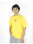 Fingard | Sarı Renk | Baskılı Erkek T-shirt | Oversize 4