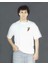 Cardipalm | Beyaz Renk Baskılı Erkek T-Shirt | Oversize 4