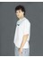 Nocturnis | Beyaz Renk Baskılı Erkek T-Shirt | Oversize 3