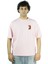 Magnabella | Pembe Renk Baskılı Erkek T-Shirt | Oversize 2