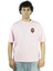 Roarion | Pembe Renk Baskılı Erkek T-Shirt | Oversize 2