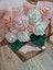 Gül Buketi, Italyan Krapon Kağıdıyla Yapılmış Gül Buketi, Anneler Günü Sevgililer Günü, Özel Günler Hediye Yapay Çiçek, Gift And Flowers 5